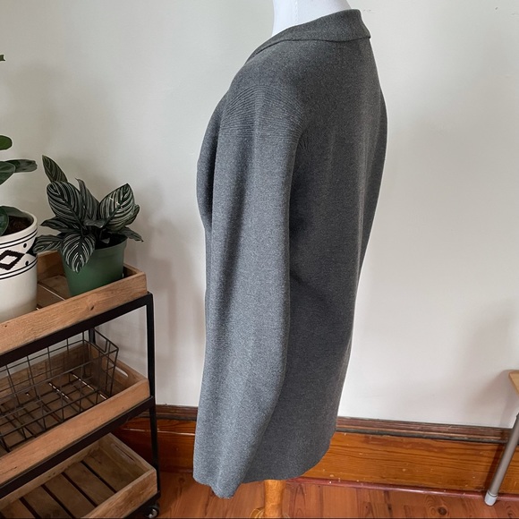 Gray Women's Blazer - Picture 4 of 8